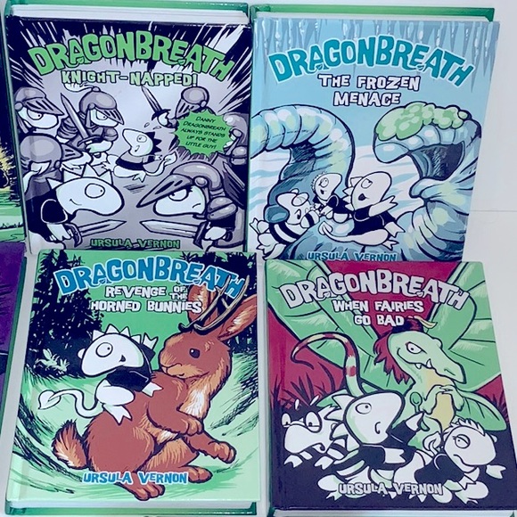 Dragonbreath Hardcover Book Series by Ursula Vernon, Lot of 11  (Upgrade Label) - Picture 6 of 12